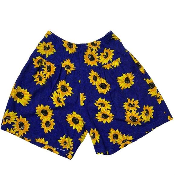 Gitano Medium Sunflower Vintage 3 Piece Set Short Shirt Long & Short Sleeve - Picture 10 of 11